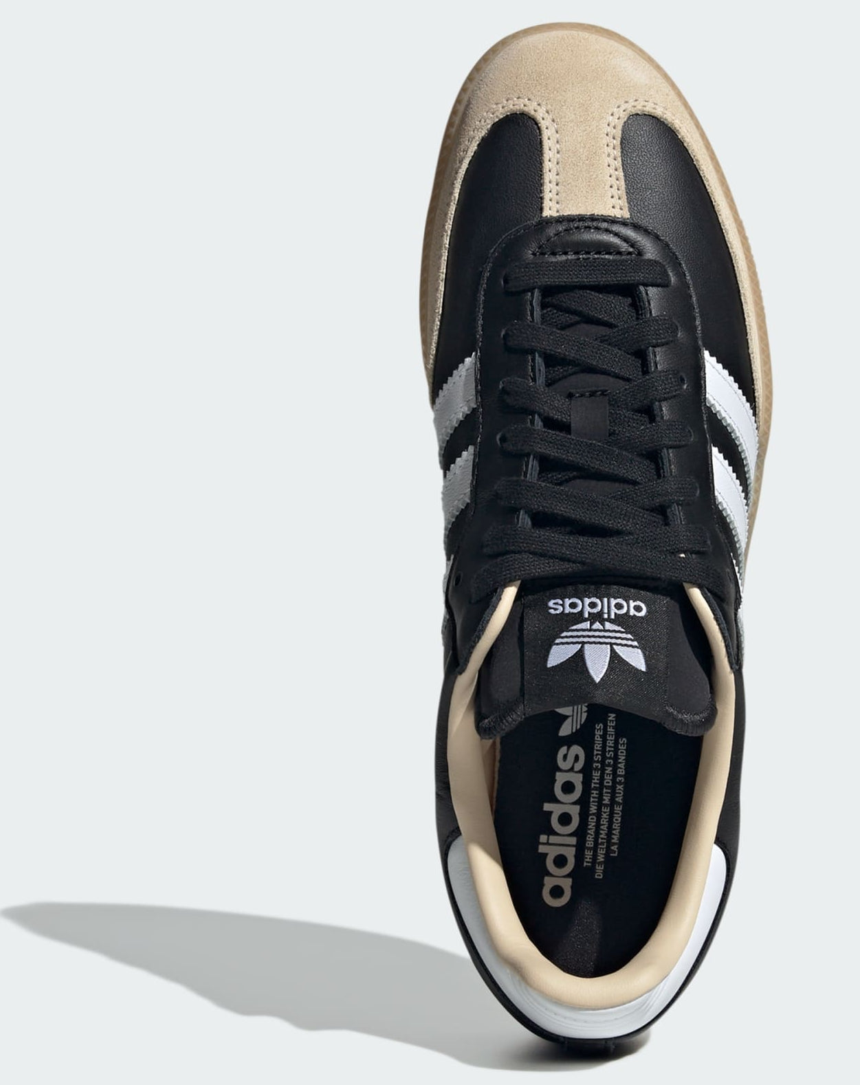 [JS3832] MENS ADIDAS SAMBA OG 'CORE BLACK CLOUD WHITE GUM'