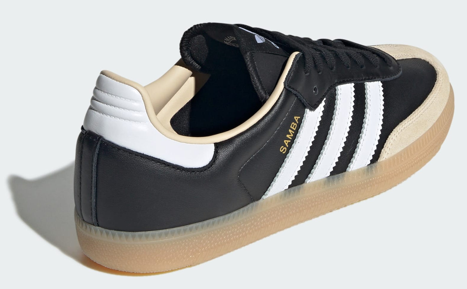 [JS3832] MENS ADIDAS SAMBA OG 'CORE BLACK CLOUD WHITE GUM'
