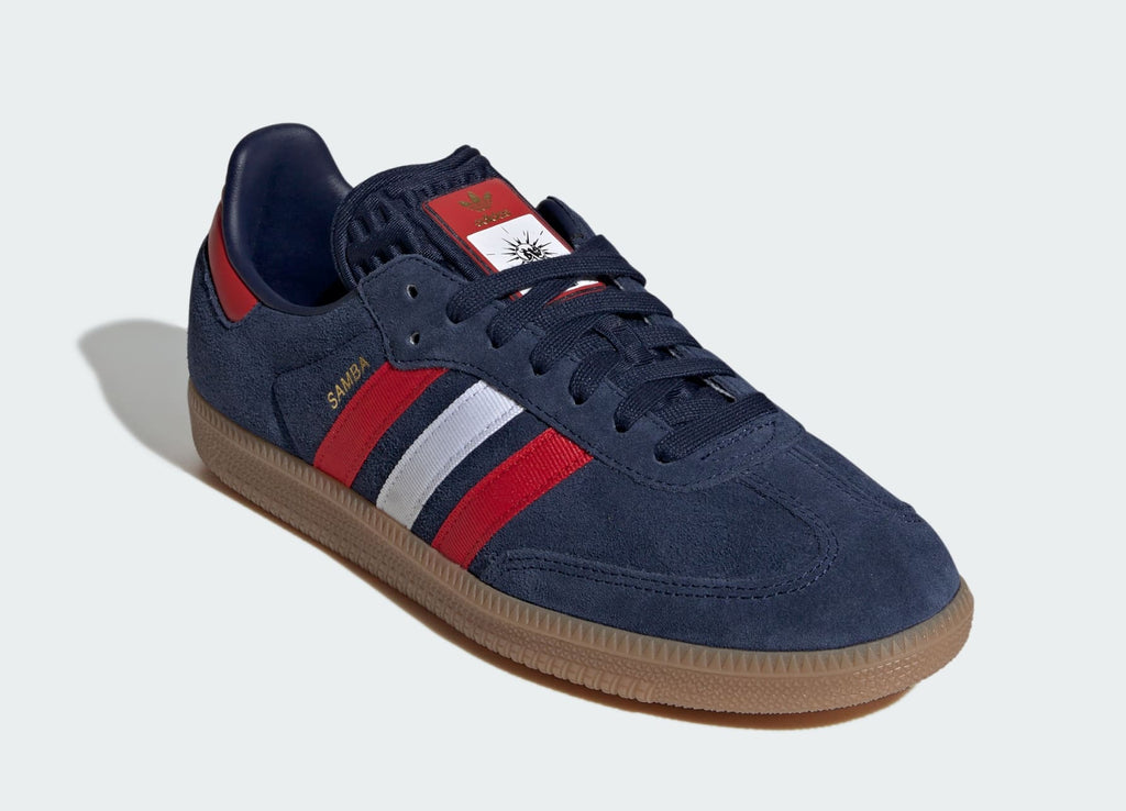[IH6828] MENS ADIDAS SAMBA OG 'FIFA WORLD CUP 2026 NIGHT INDIGO SCARLET'