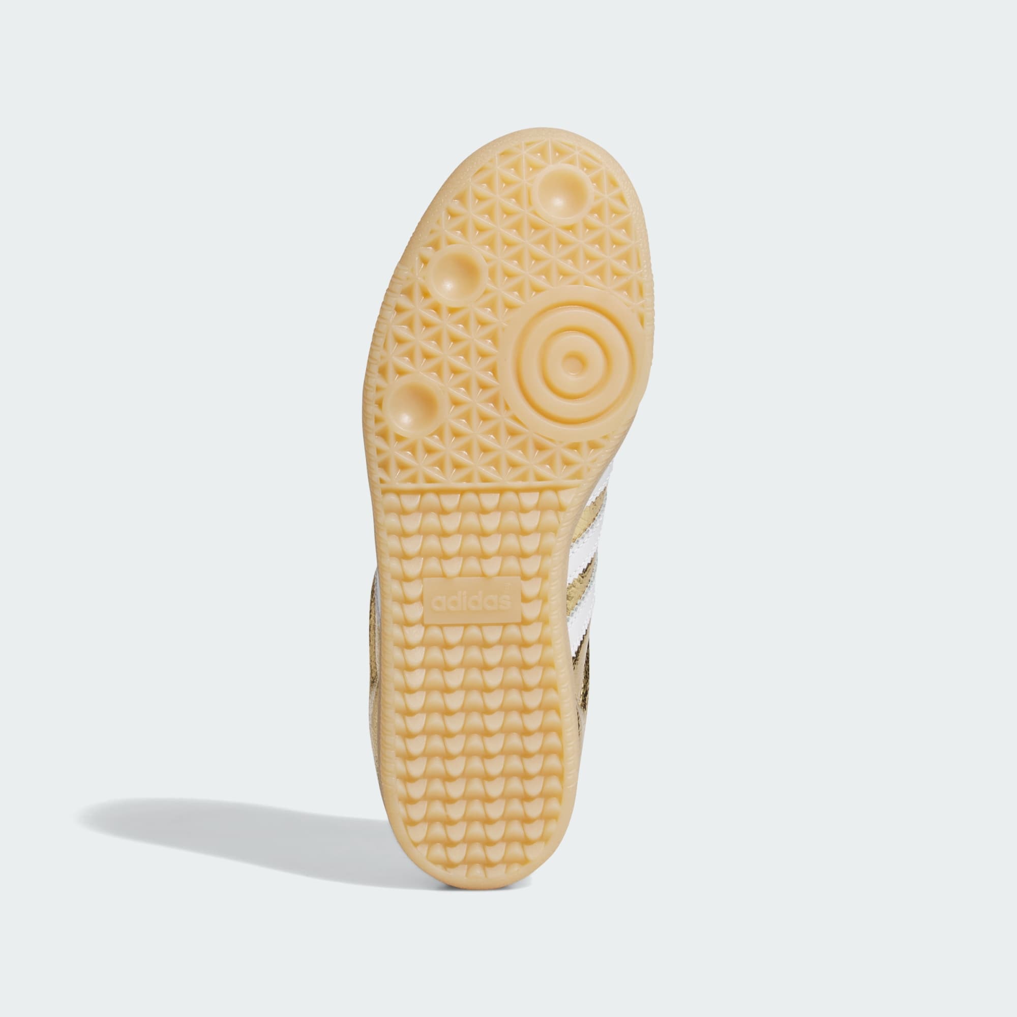 [KI5719] WOMENS ADIDAS SAMBA OG 'GOLD METALLIC CRACKED LEATHER'
