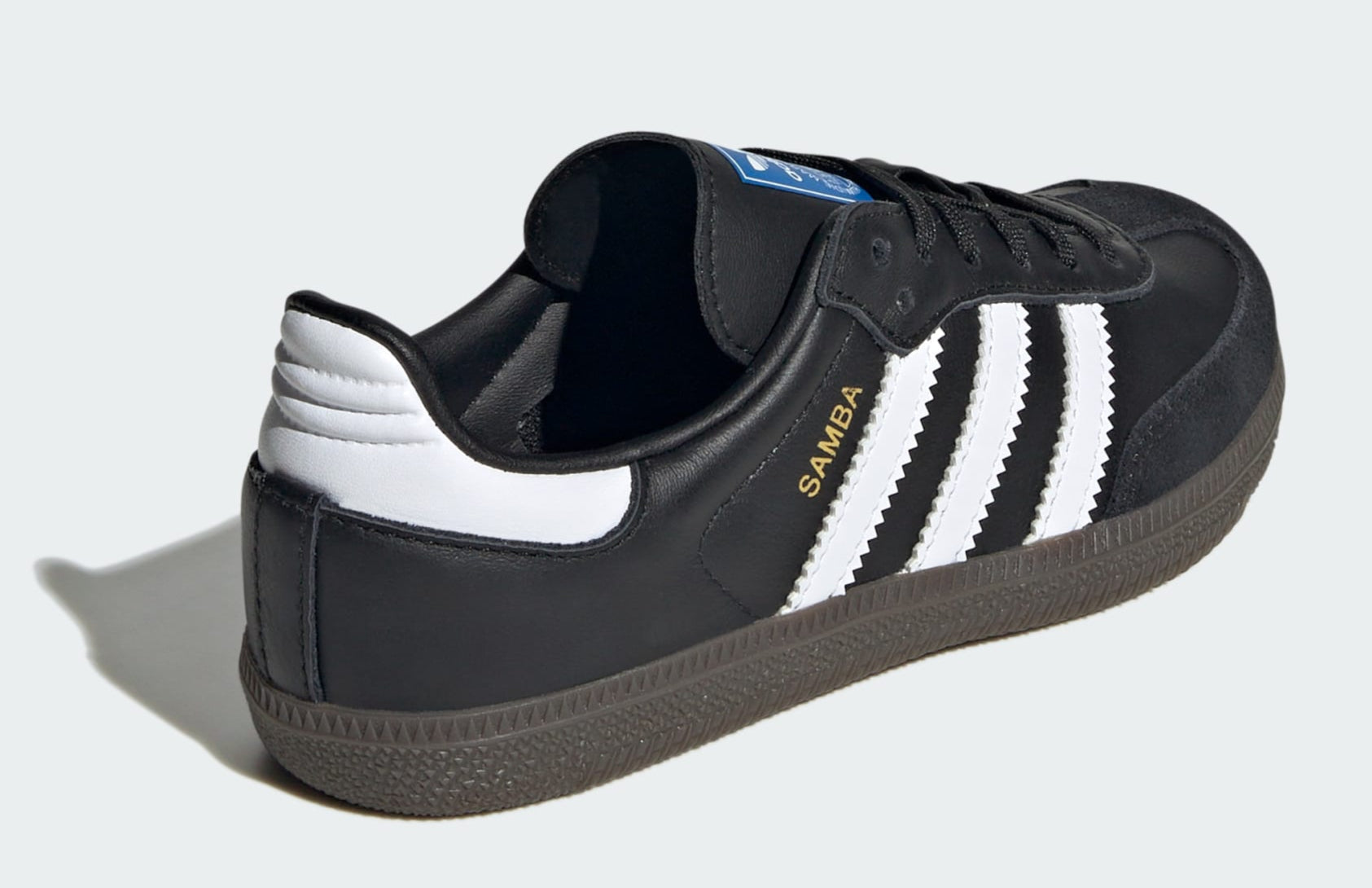 [IE3678] Preschool Adidas Samba OG 'Core Black Cloud White Gum'