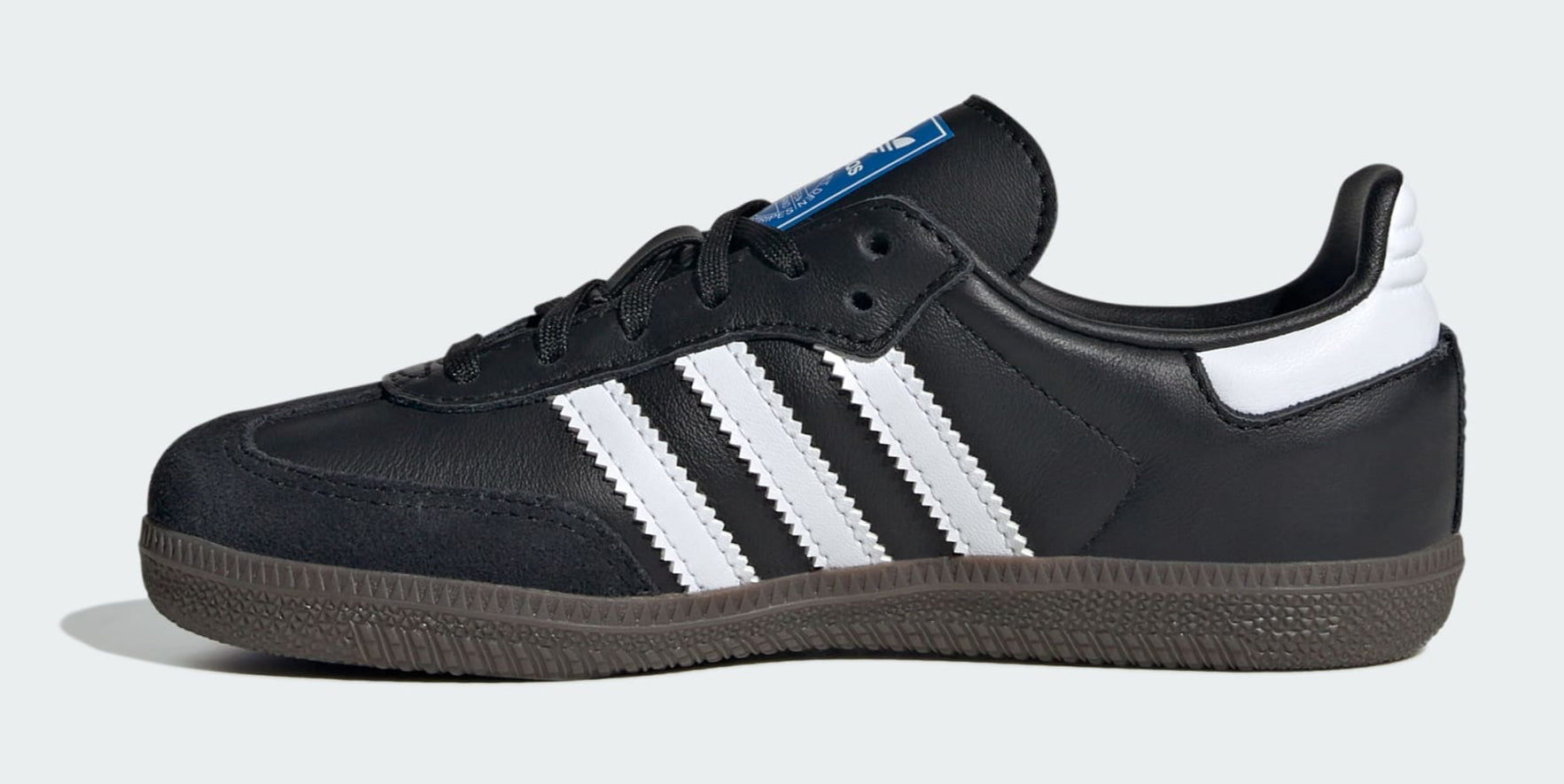 [IE3678] Preschool Adidas Samba OG 'Core Black Cloud White Gum'