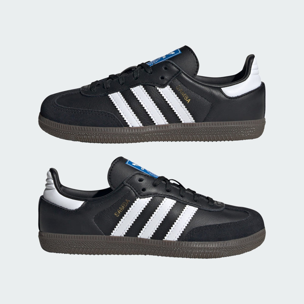 [IE3678] Preschool Adidas Samba OG 'Core Black Cloud White Gum'