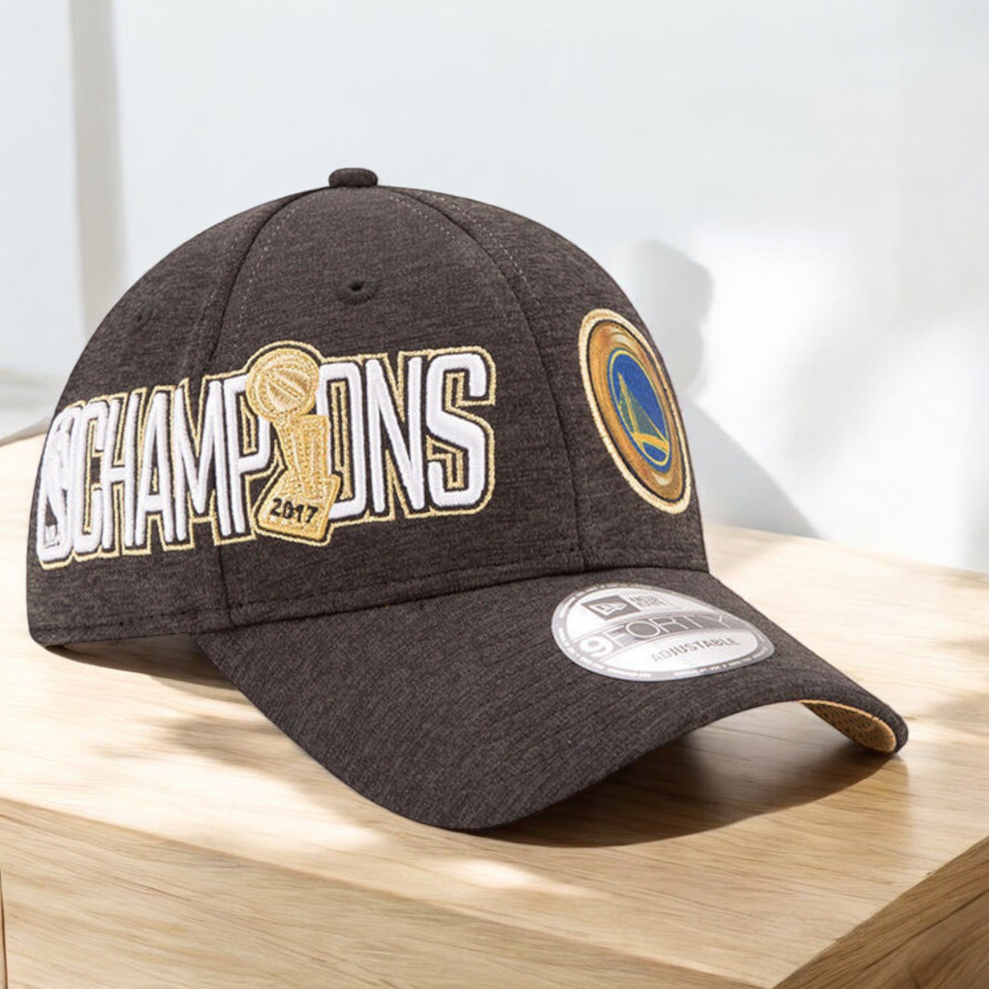 [CHAMPS17] Mens New Era NBA GS WARRIORS 940 SNAPBACK 'CHAMPIONS 2017'
