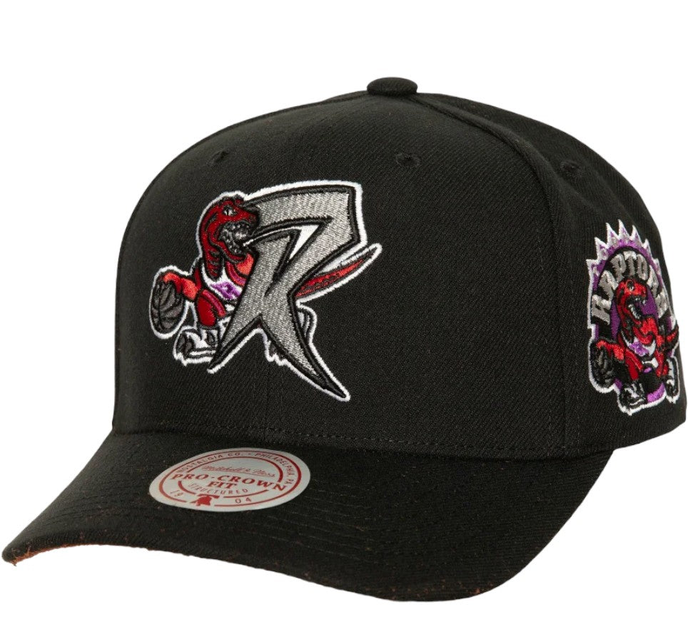 Mens MITCHELL & NESS NBA ICON GRAIL PRO SNAPBACK HWC RAPTORS