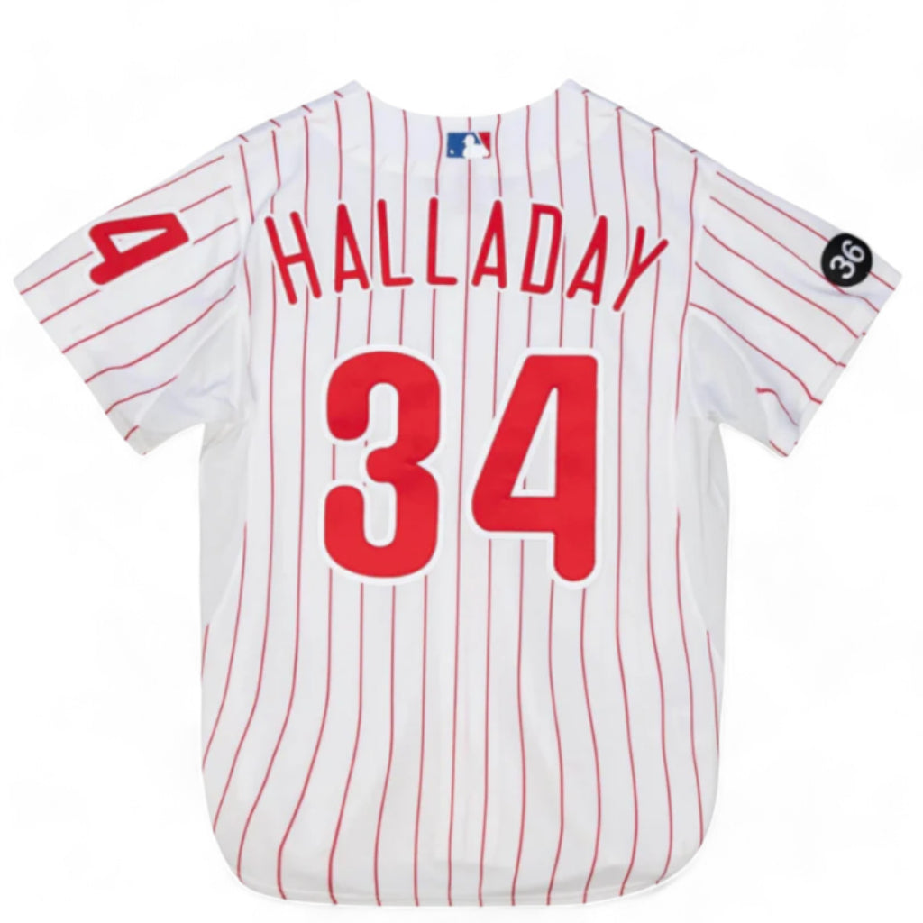 Mens Mitchell & Ness MLB AUTHENTIC JERSEY PHILLIES 2010 ROY HALLADAY