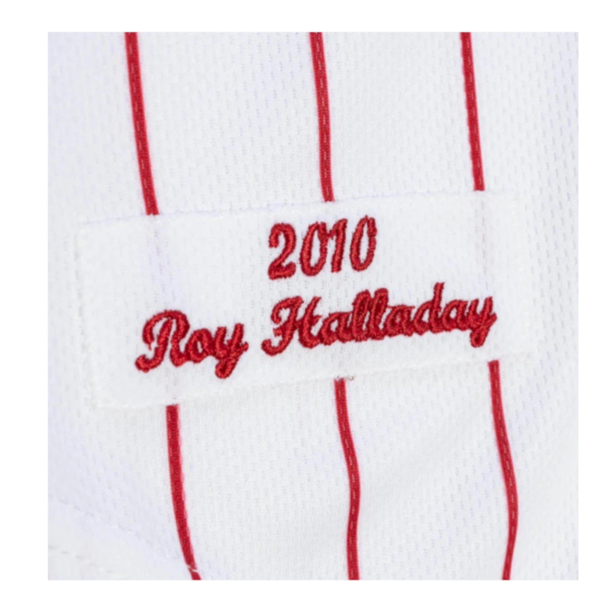 Mens Mitchell & Ness MLB AUTHENTIC JERSEY PHILLIES 2010 ROY HALLADAY