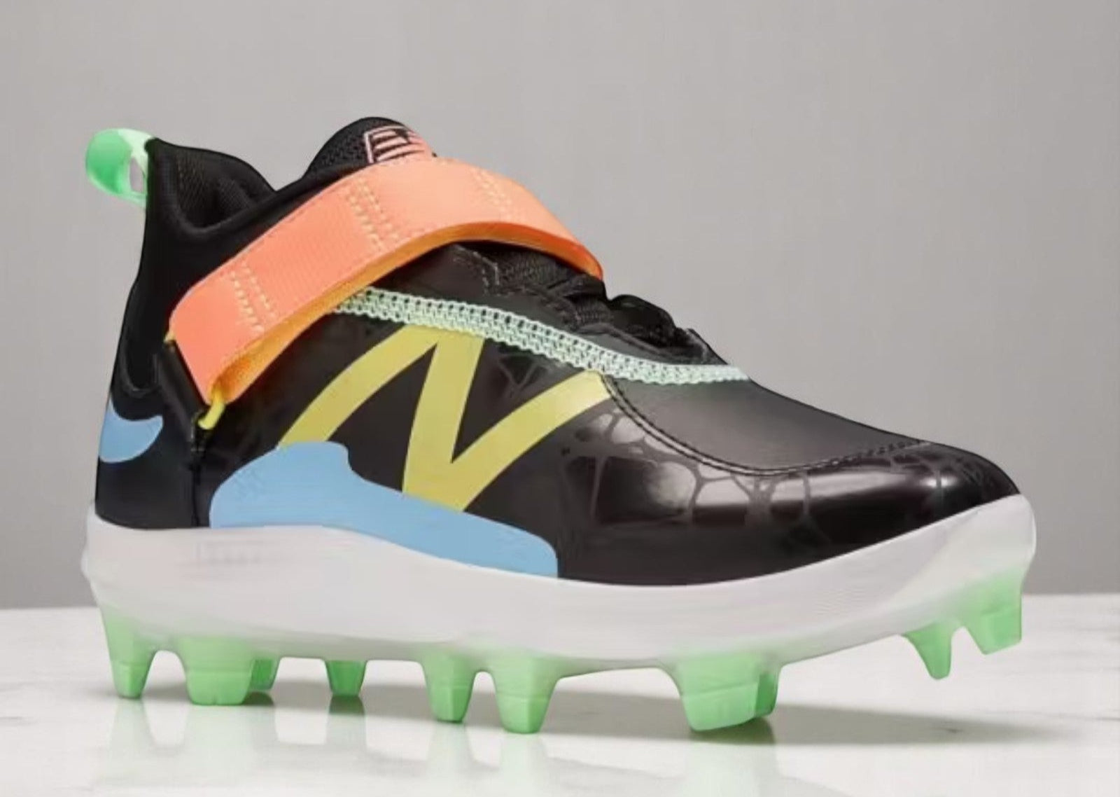 [JLINDBK2] GRADE SCHOOL NEW BALANCE FUELCELL LINDOR 2 'BLACK NEON DRAGONFLY (GS)'