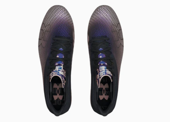 [3025123-002] WOMENS UNDER ARMOUR BLUR SMOKE MC 'BLACK METALLIC ROSE GOLD'