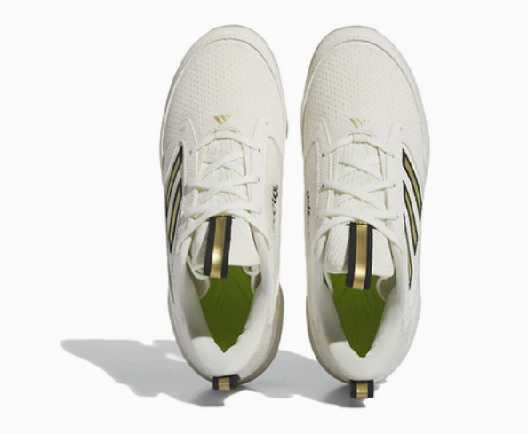 [ID7638] WOMENS ADIDAS ADIZERO PUREHUSTLE 3 ELITE 'OFF WHITE GOLD METALLIC'