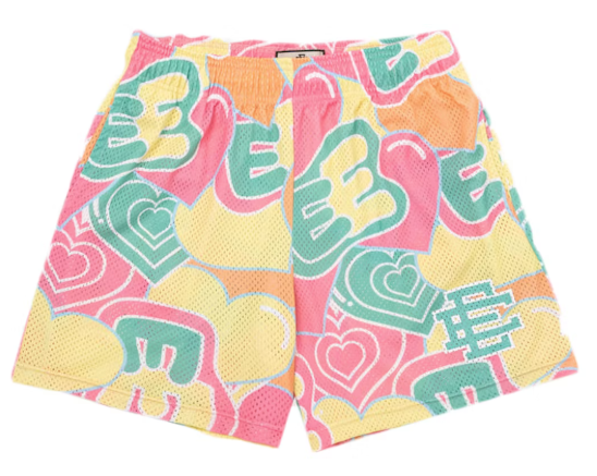 [EE000128] MENS ERIC EMANUEL EE BASIC SHORT GREEN HEART SS22