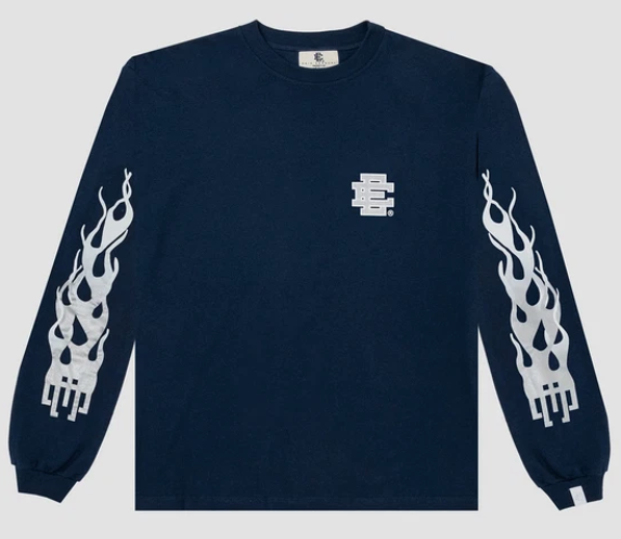 [EE0000453] MENS ERIC EMANUEL EE FLAME LONG SLEEVE