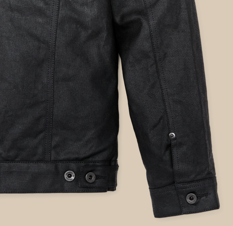 [20232828-BLACK] MENS FILSON TIN CLOTH SHORT LINED CRUISER 1ST STANDARD JACKET