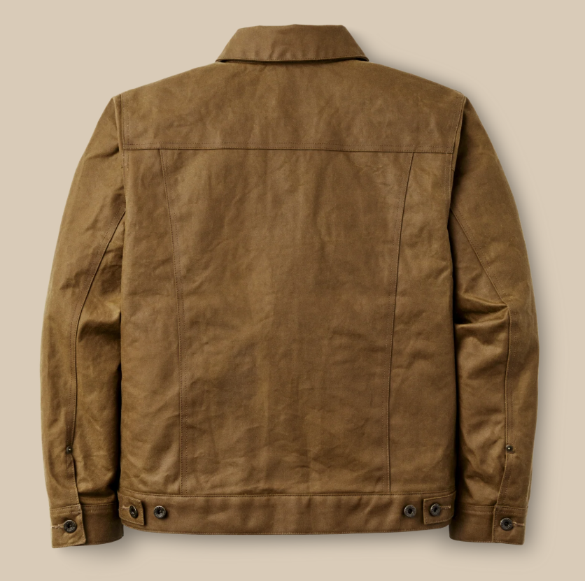 MENS FILSON TIN CLOTH SHORT LINED CRUISER 1ST STANDARD JACKET