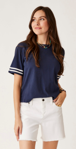 [TKGT10-552] WOMENS CARVE DESIGNS AINSLEE BOXY TEE