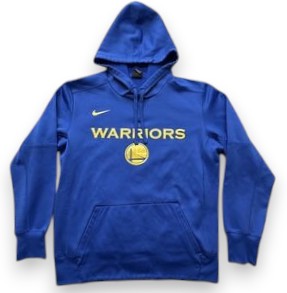 [M41563-GAMEROYAL] Mens Nike NBA Golden State Warriors Therma Pullover Hoodie