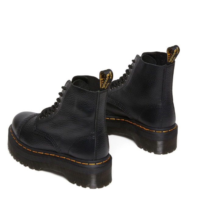 [22564001] UNISEX DR. MARTENS SINCLAIR MILLED NAPPA LEATHER PLATFORM BOOTS