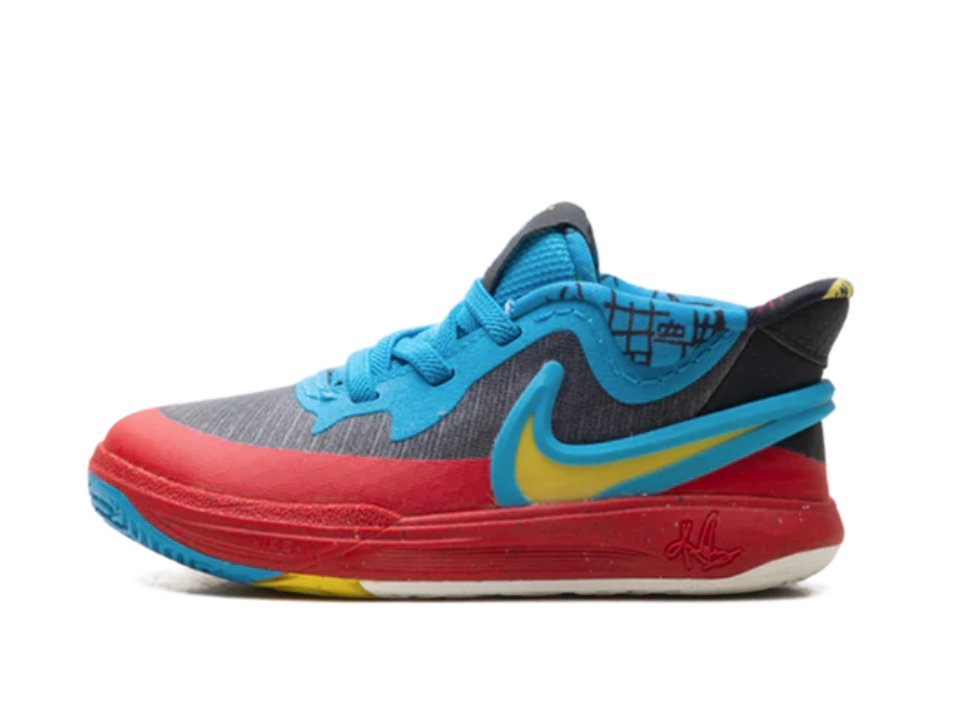 [DQ8079-012] TODDLERS NIKE KYRIE 8 SE 'BLACK BLUE TOUR YELLOW' (TD)