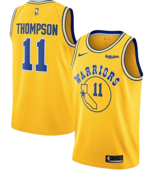 [9Z2B7B1AP-THOMPSON] YOUTH NIKE NBA GS WARRIORS 11 THOMPSON GOLD SWINGMAN JERSEY