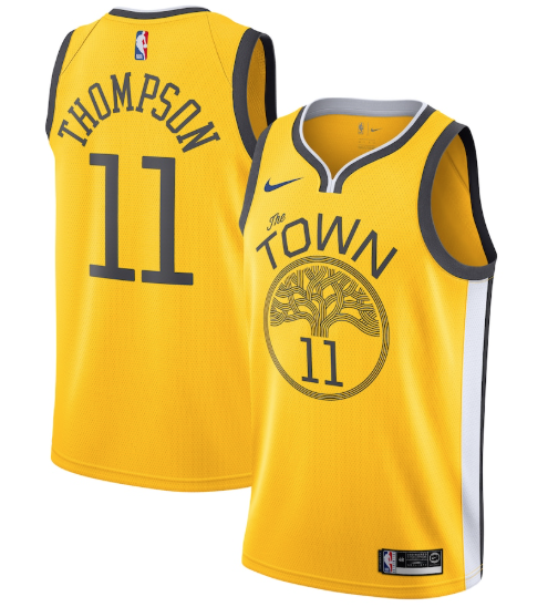 [9Z2B7B1CP-THOMPSON] YOUTH NIKE NBA GS WARRIORS 11 KLAY THOMPSON SWINGMAN JERSEY