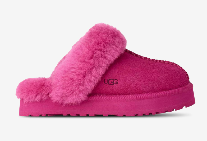 [1171199K-DNY] YOUTH UGG DISQUETTE SLIPPER 'DARK PEONY'