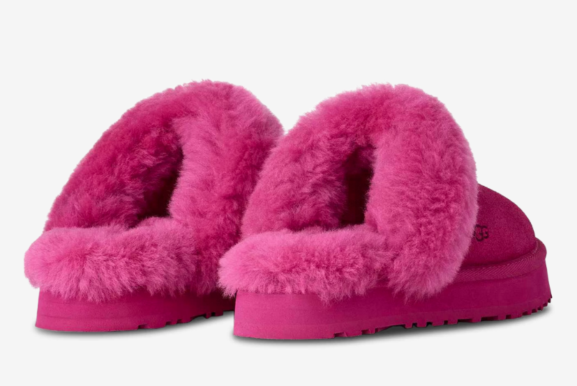 [1171199K-DNY] YOUTH UGG DISQUETTE SLIPPER 'DARK PEONY'