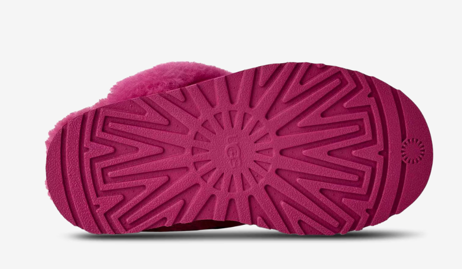 [1171199K-DNY] YOUTH UGG DISQUETTE SLIPPER 'DARK PEONY'