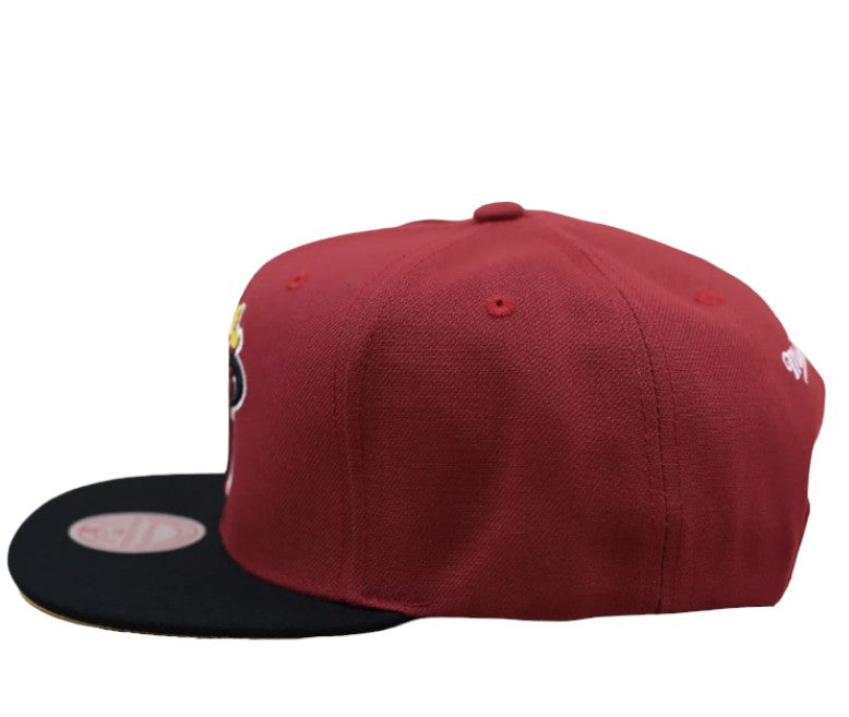Mens MITCHELL & NESS NBA CORE BASIC SNAPBACK HWC HEAT
