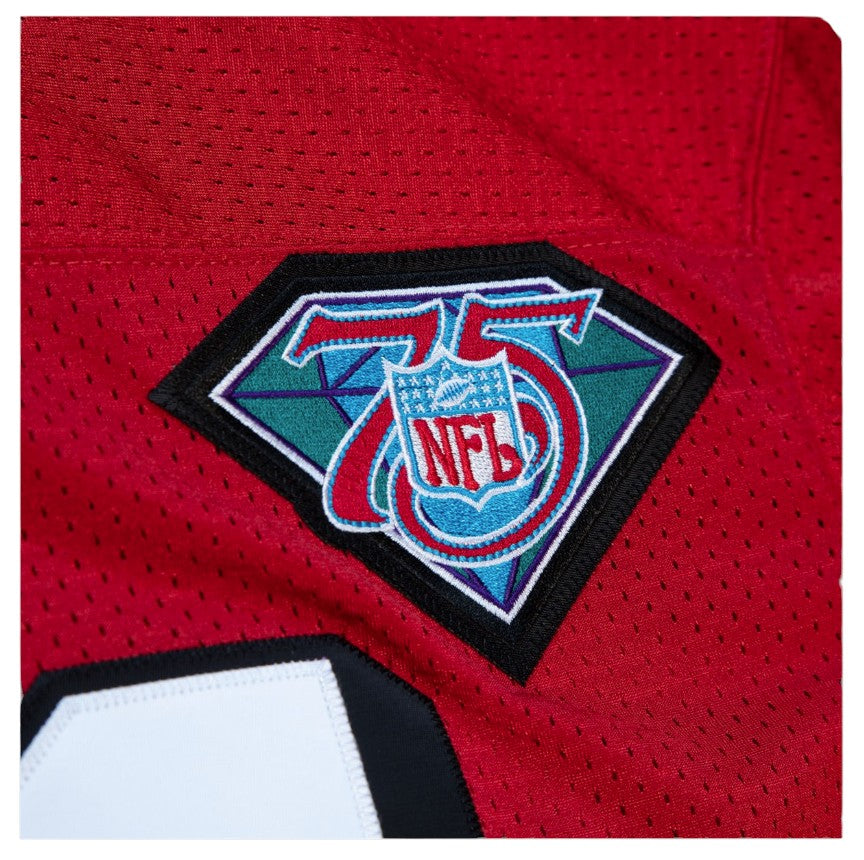 Mens Mitchell & Ness NFL DARK DROP SHADOW JERSEY 49ERS 1994 DEION SANDERS