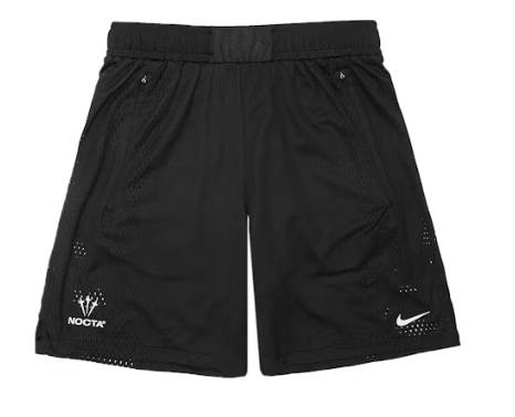 [DV3651-010] MENS NIKE X NOCTA NRG SHORTS 'BLACK/WHITE'