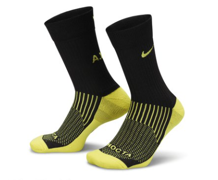 [DD9240-909] MENS NIKE X NOCTA RUNNING CREW SOCKS 3-PACK 'BLACK'