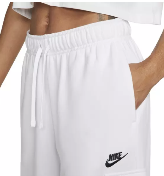 [DQ5196-100] Womens Nike NSW CLUB FLEECE MR CARGO PANTS