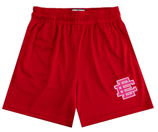 [SHCORMSH-REDHTP] MENS ERIC EMANUEL EE SHORTS CORE MESH
