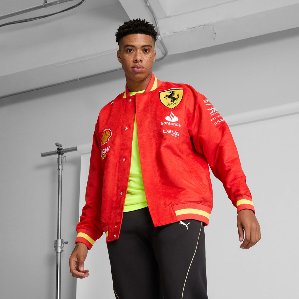 [763606-01] Mens Puma SF TEAM VARSITY JACKET