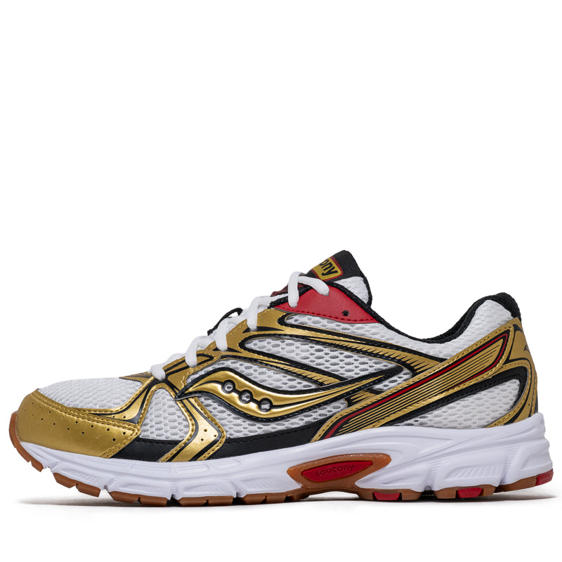 [S70812-74] MENS SAUCONY RIDE MILLENNIUM 'WHITE/GOLD'