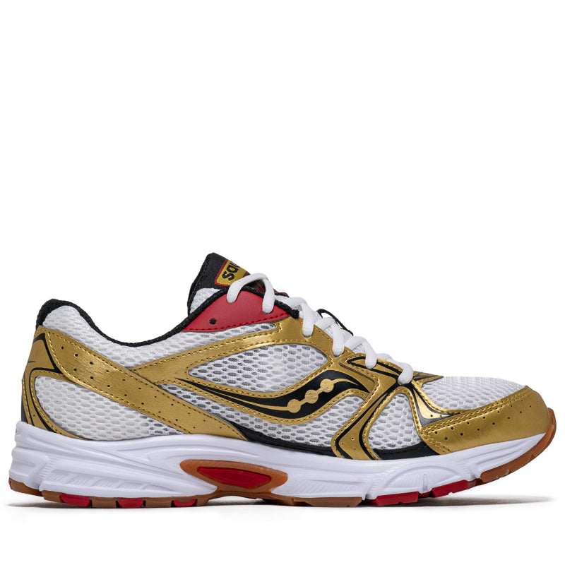 [S70812-74] MENS SAUCONY RIDE MILLENNIUM 'WHITE/GOLD'