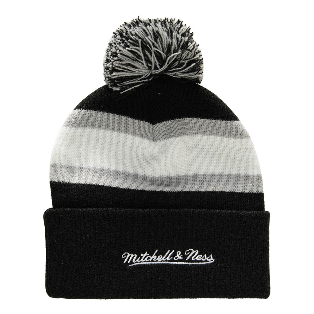 Mens Mitchell & Ness NHL STRIPE POM KNIT KINGS