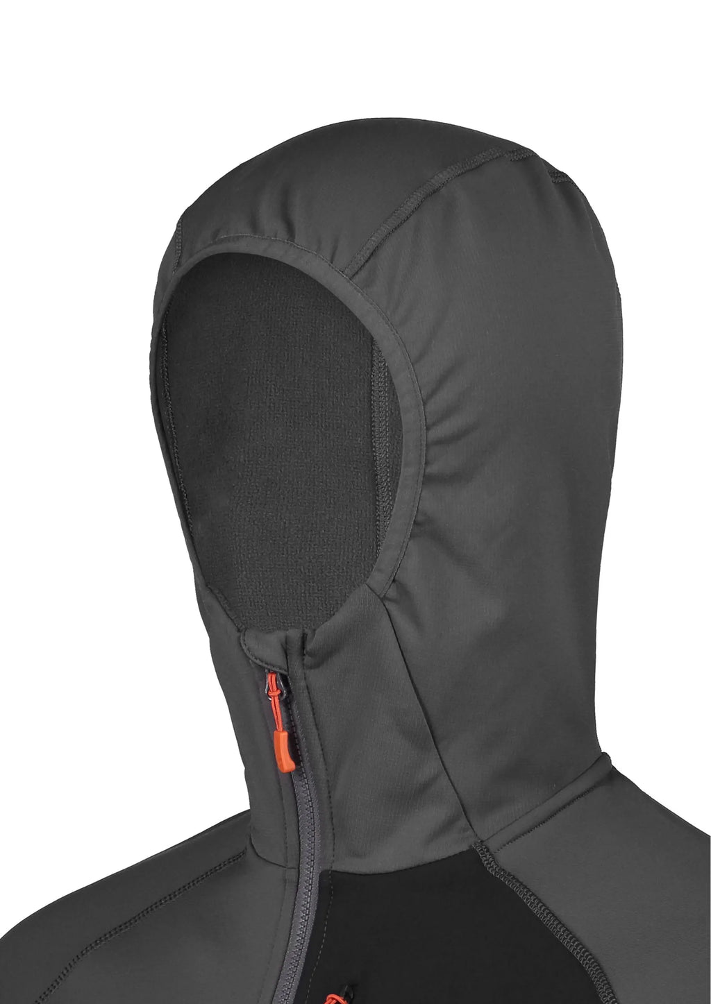 [QFE-89-GRH] MENS RAB SUPERFLUX REGULAR FIT FULL ZIP HOODY
