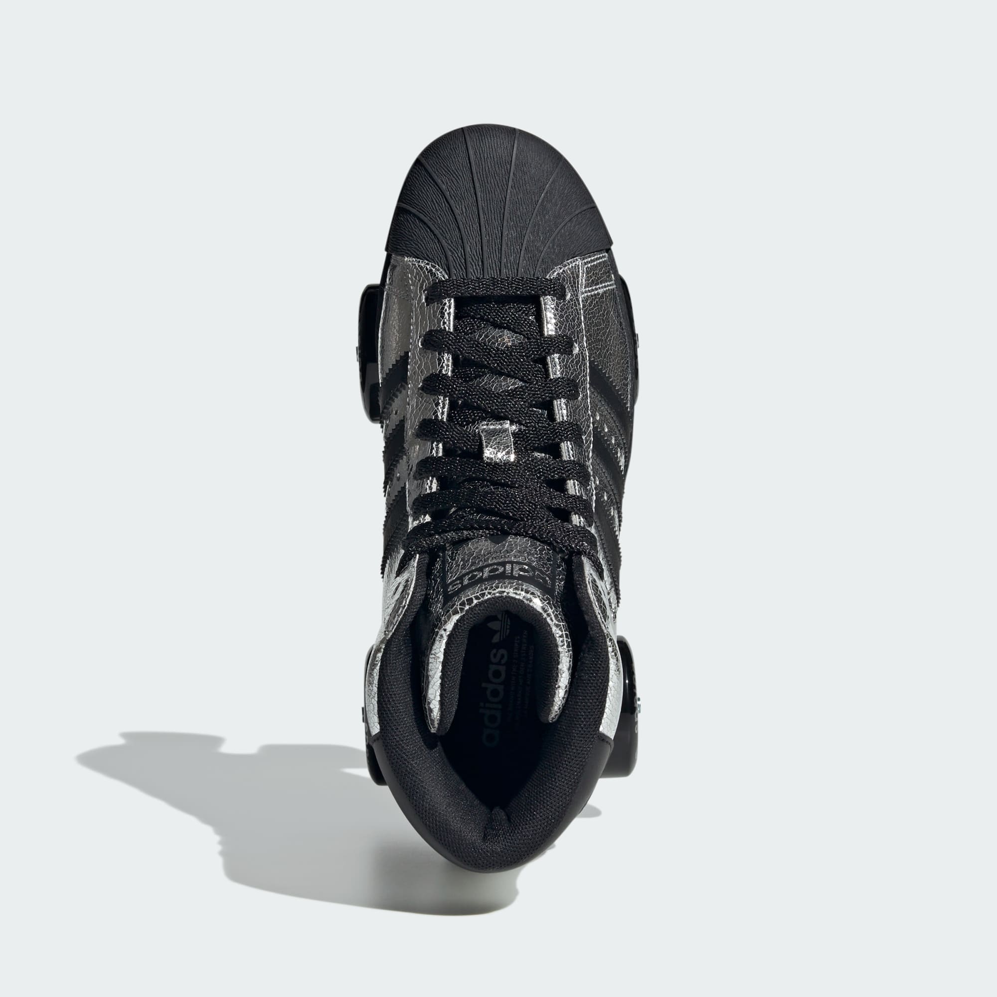 [JH5522] WOMENS ADIDAS SUPERSTAR 82 SKATE 'SILVER METALLIC'