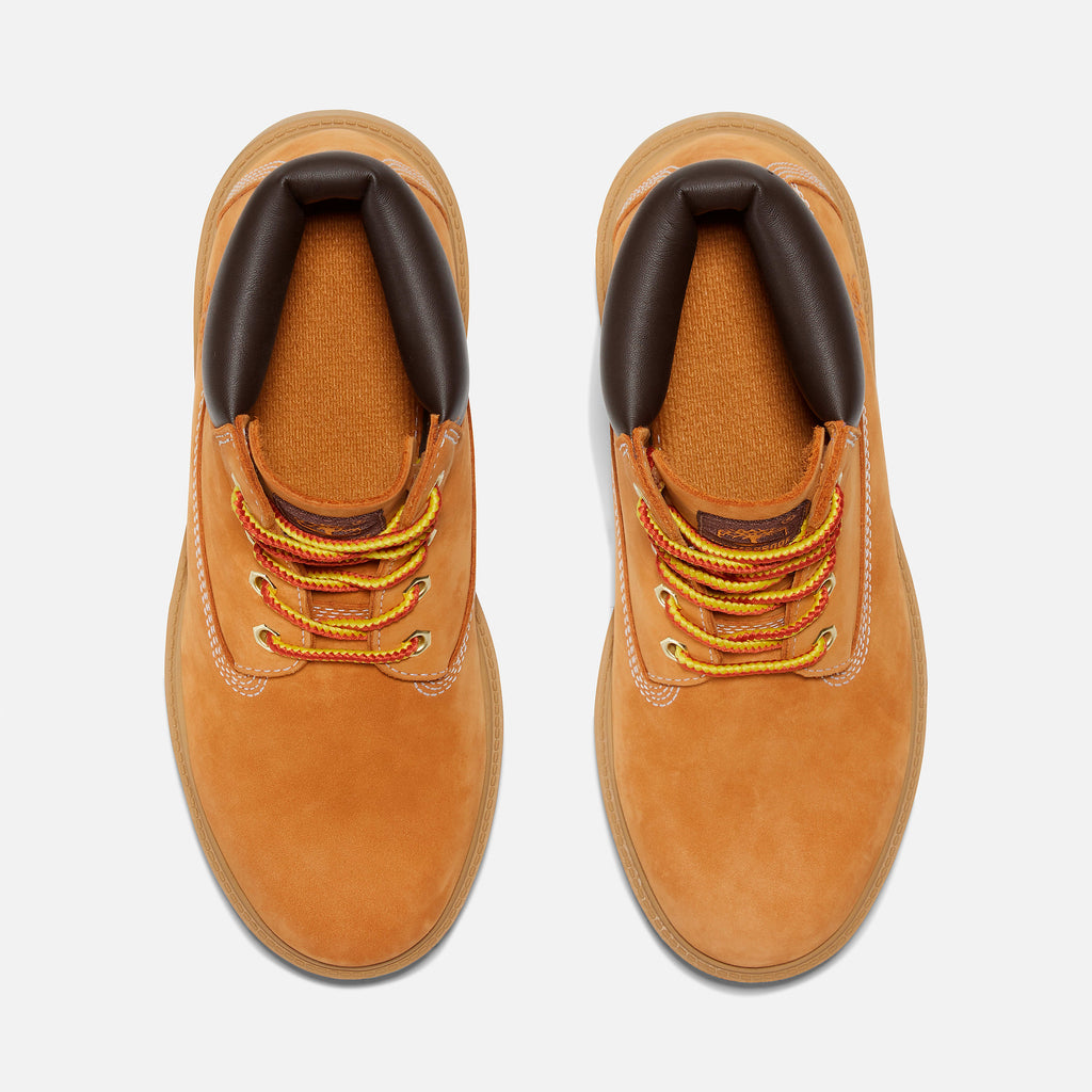 [TB010960713] Grade School Timberland 6 INCH BOOT JUNIOR 'WHEAT'