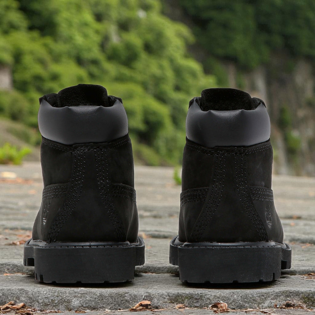 [TB012807001] Toddlers Timberland 6 INCH PREMIUM BOOT 'TRIPLE BLACK'