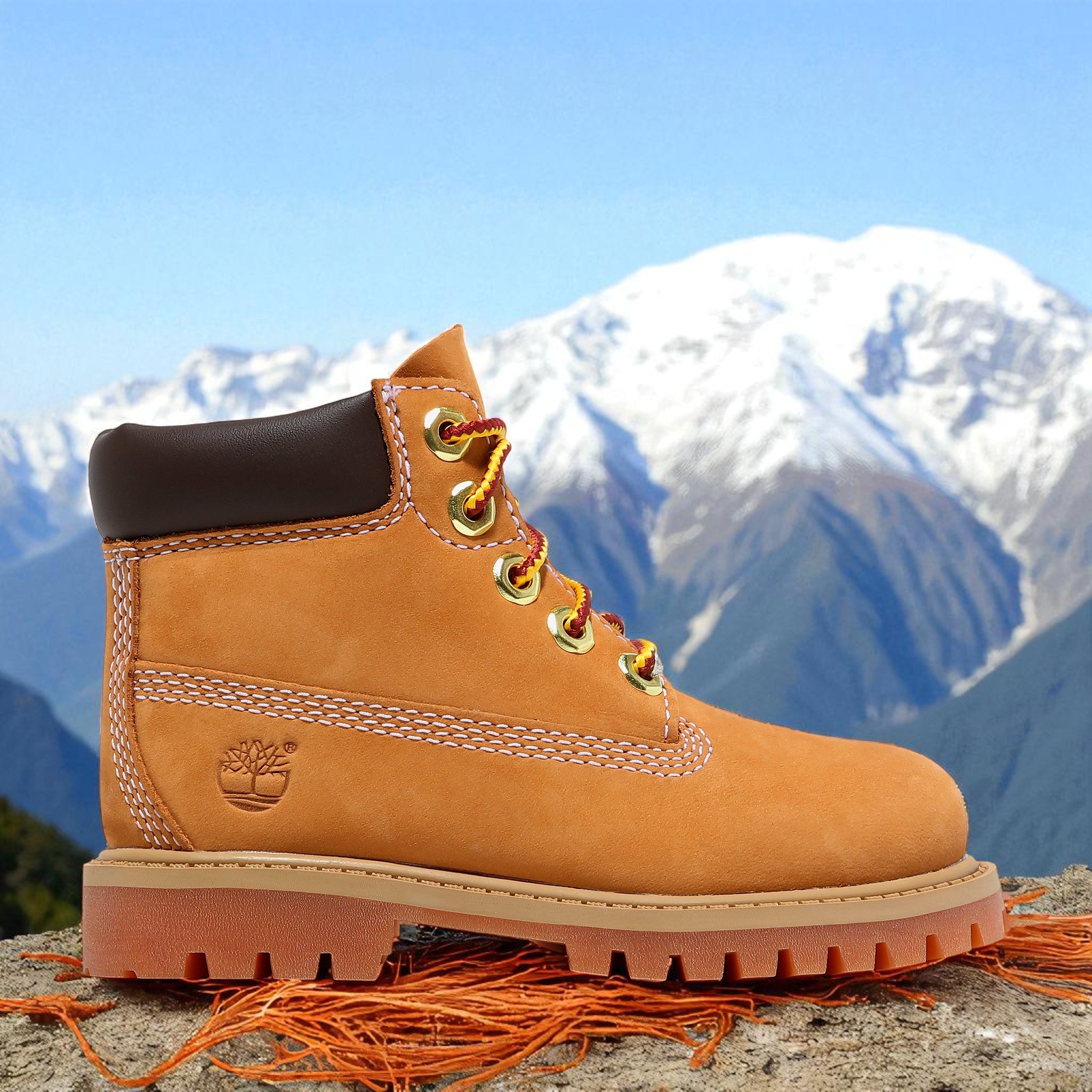[TB012809713] Toddlers Timberland 6 INCH PREMIUM BOOT 'WHEAT'
