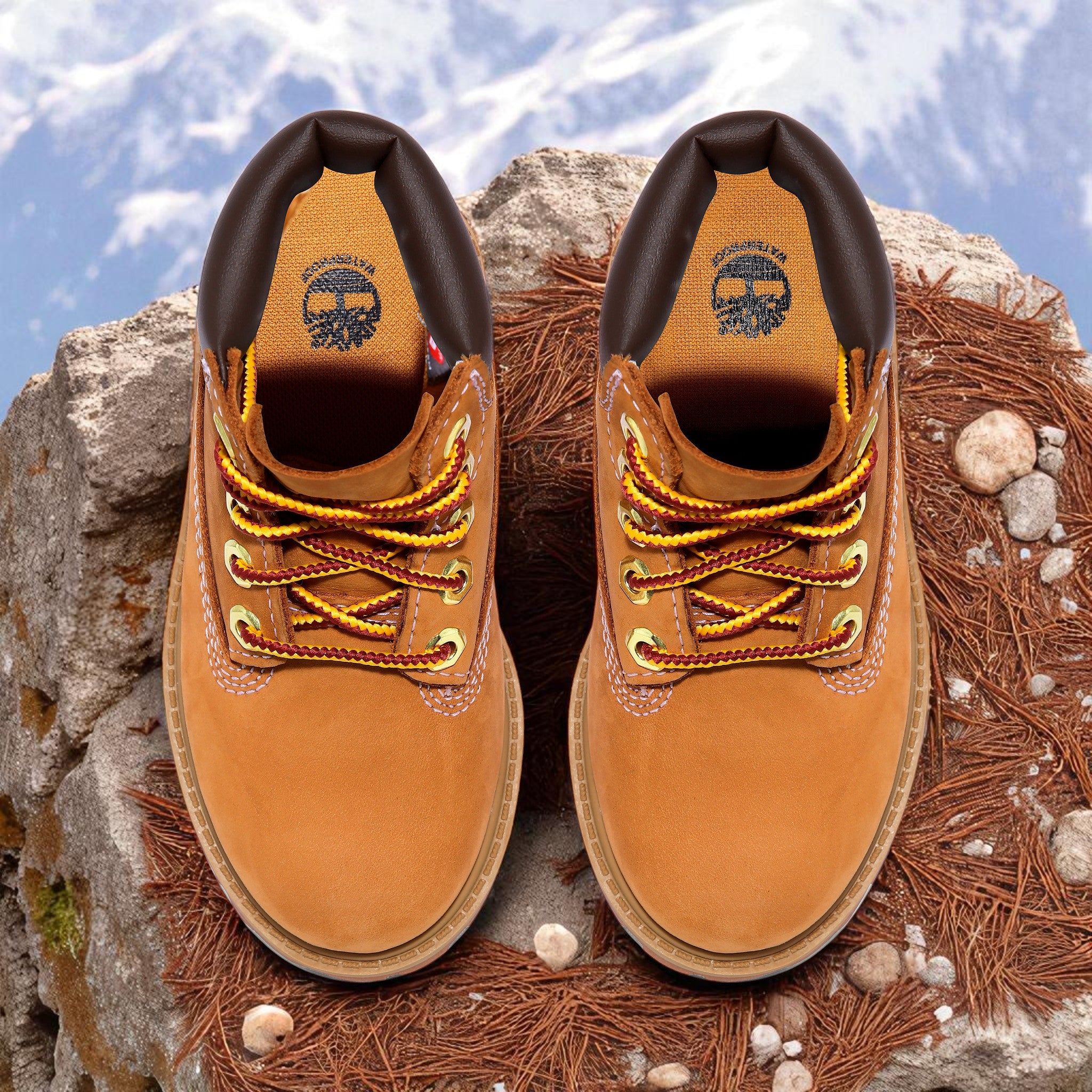 [TB012809713] Toddlers Timberland 6 INCH PREMIUM BOOT 'WHEAT'