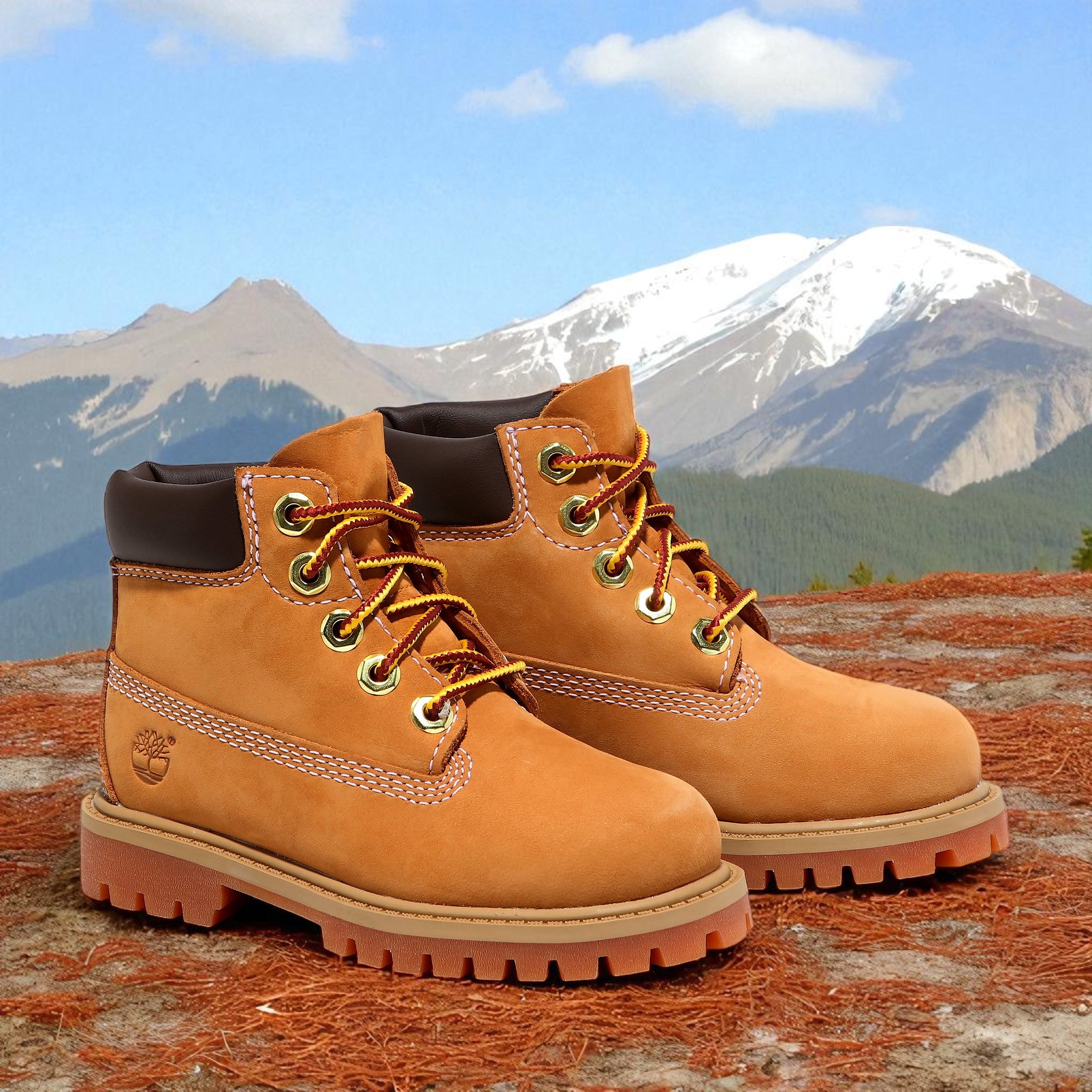 [TB012809713] Toddlers Timberland 6 INCH PREMIUM BOOT 'WHEAT'