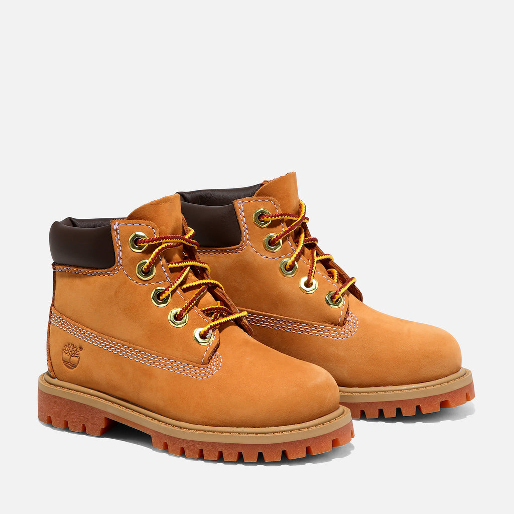 [TB012809713] Toddlers Timberland 6 INCH PREMIUM BOOT 'WHEAT' WIDE
