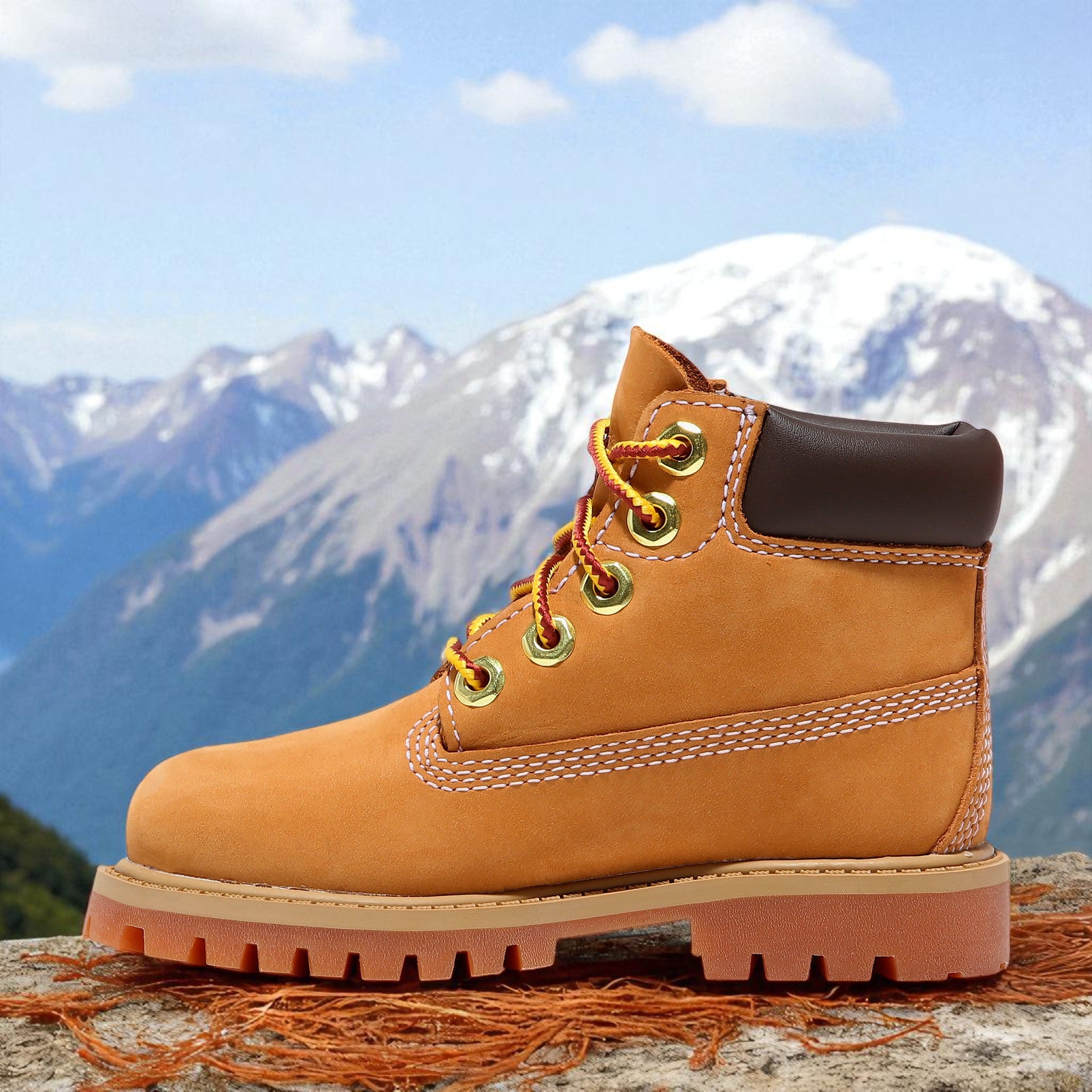 [TB012809713] Toddlers Timberland 6 INCH PREMIUM BOOT 'WHEAT'
