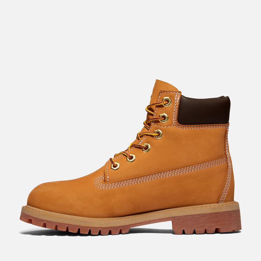[TB012909713] Grade School Timberland 6 INCH CLASSIC JUNIOR 'WHEAT'