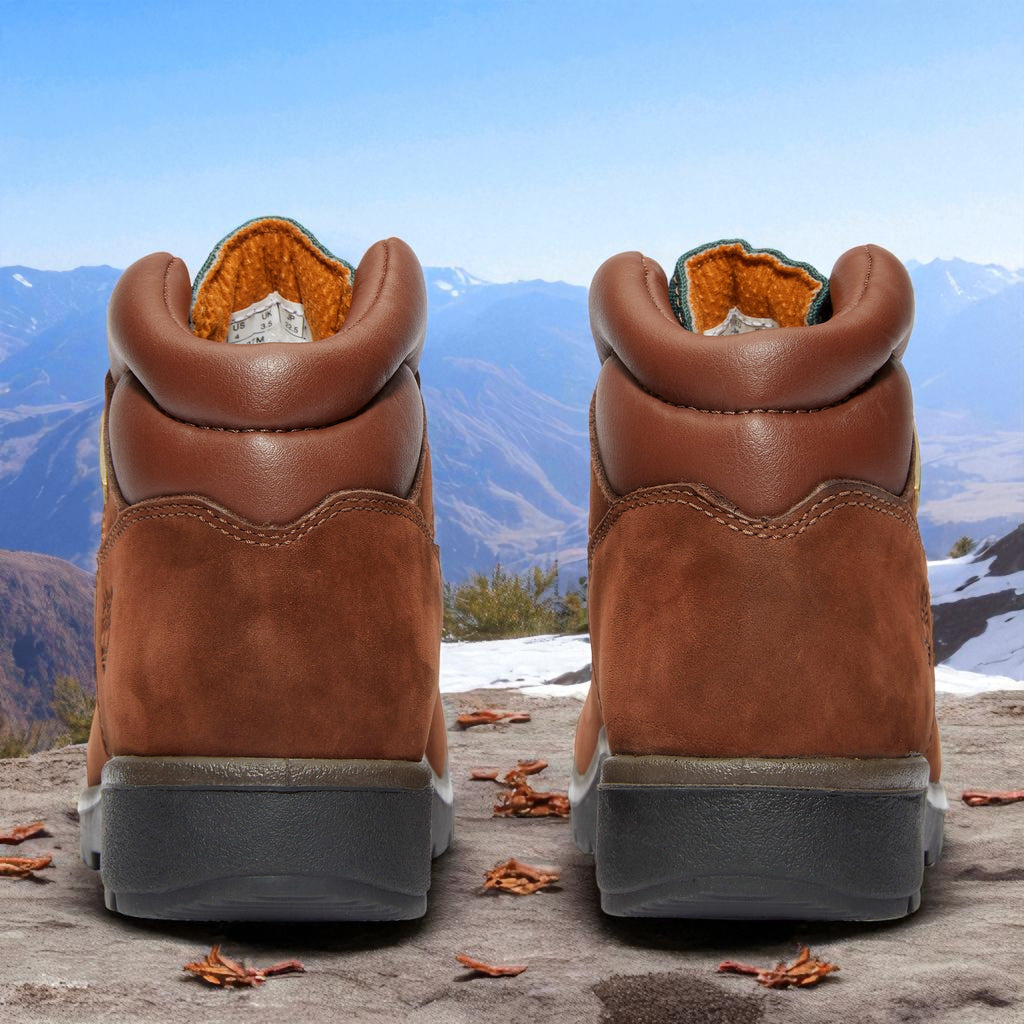 [TB016937242] Grade School Timberland FIELD BOOT JUNIOR 'DARK BROWN'