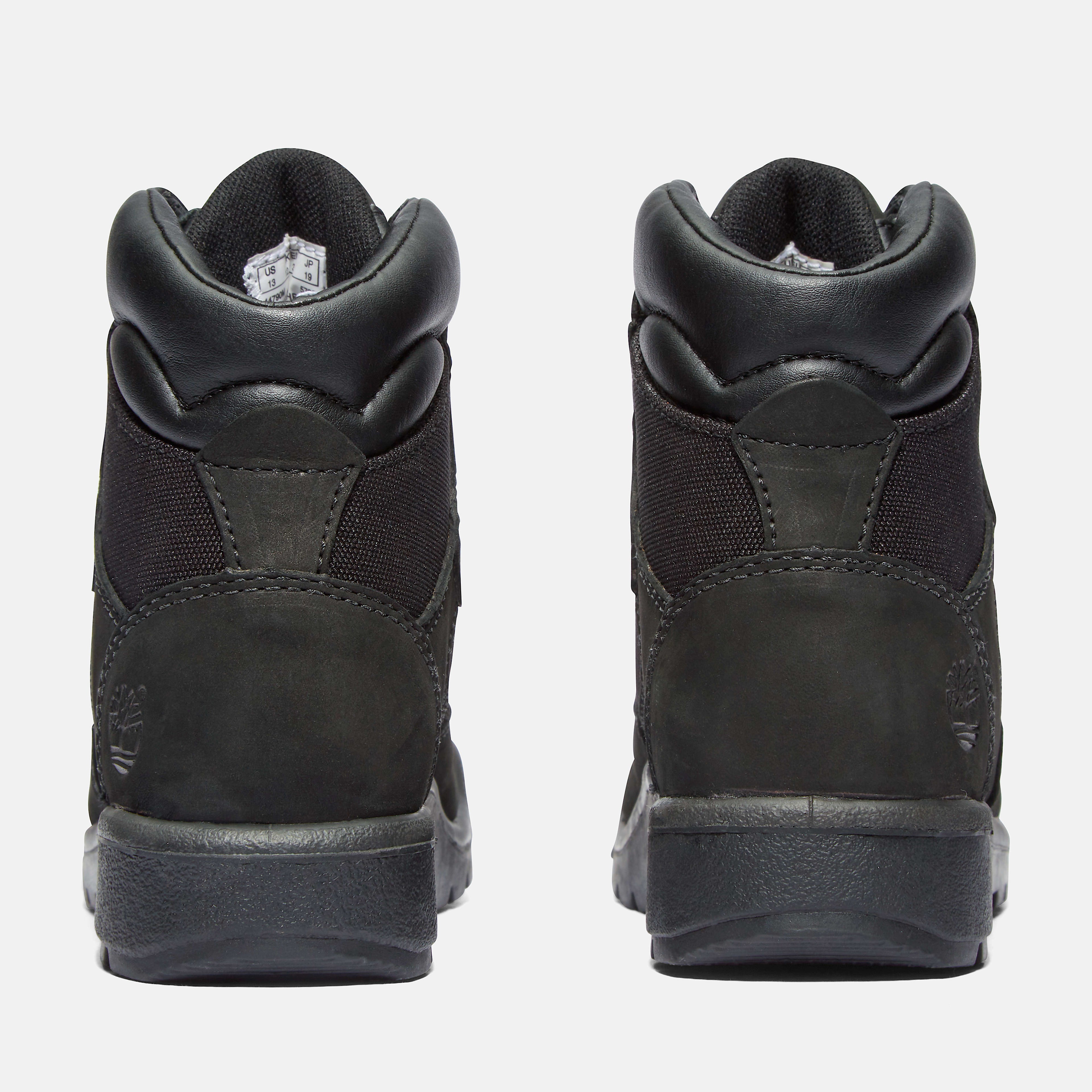 [TB044790001] Preschool Timberland 6 INCH FIELD BOOT YOUTH 'BLACK'