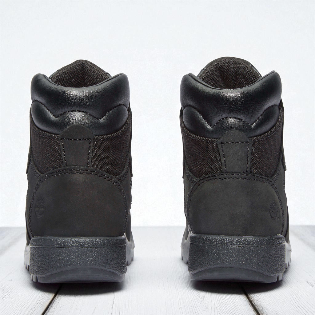 [TB044890001] Toddlers Timberland 6 INCH FIELD BOOT 'BLACK NUBUCK'
